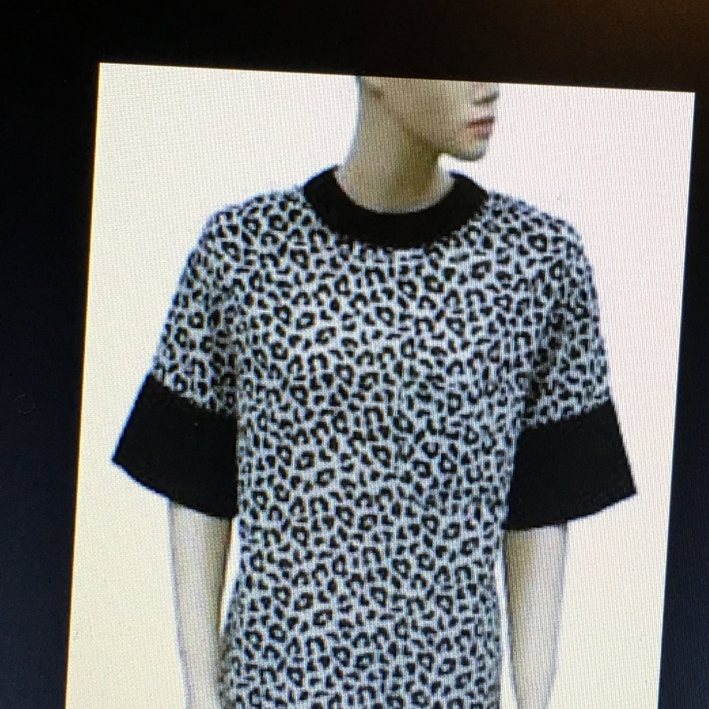 Leapord Print 100% Cotton Women's Blouse